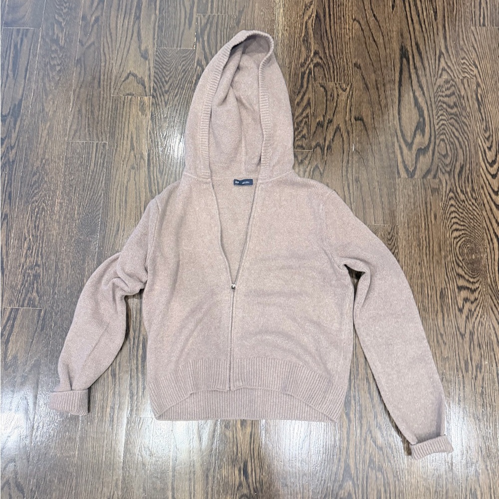 Gap Cash Soft Cashmere Hoodie Zip Up